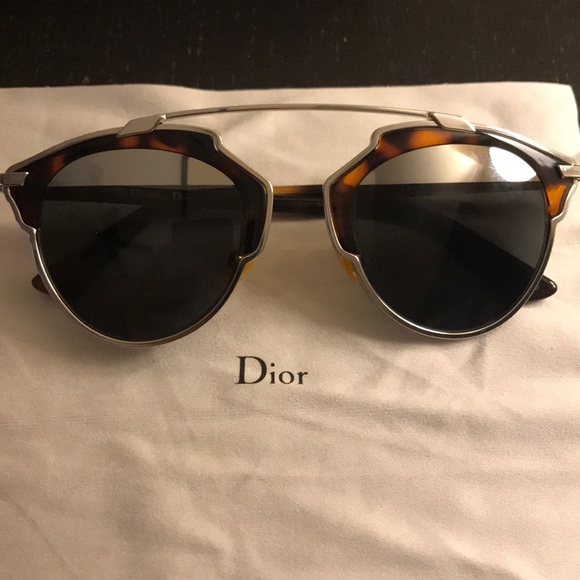 DIOR SOREAL aoomd 4822 140 Tortoise sunglasses - Picture 1 of 7